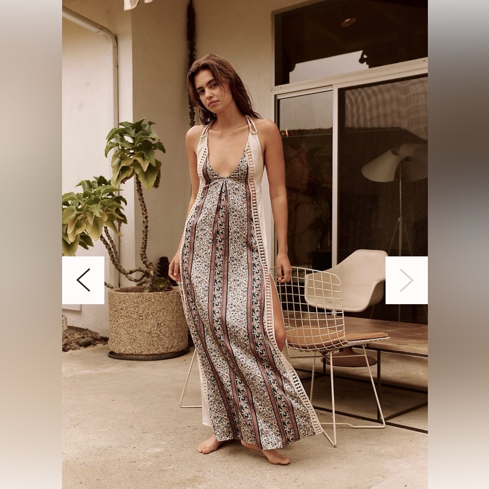 NWT FREE PEOPLE Bohemian Nights Maxi Slip